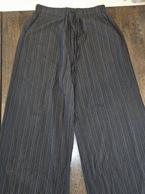 Women's Wide Leg Summer Pants with Drawstring and pockets